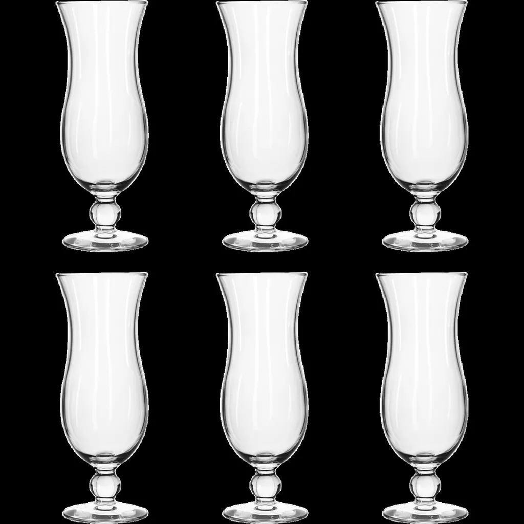 6 x Cocktailglas, Longdrinkglas, Glas, transparent, 44cl, Ø7.9cm, Höhe:21.0cm